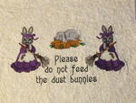 The dust bunnies