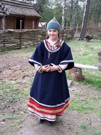 En liten viking flicka
